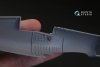 Quinta Studio QD48110 F4U-1 Corsair (Bird cage) 3D-Printed & coloured Interior on decal paper (for Tamiya kit) 1/48